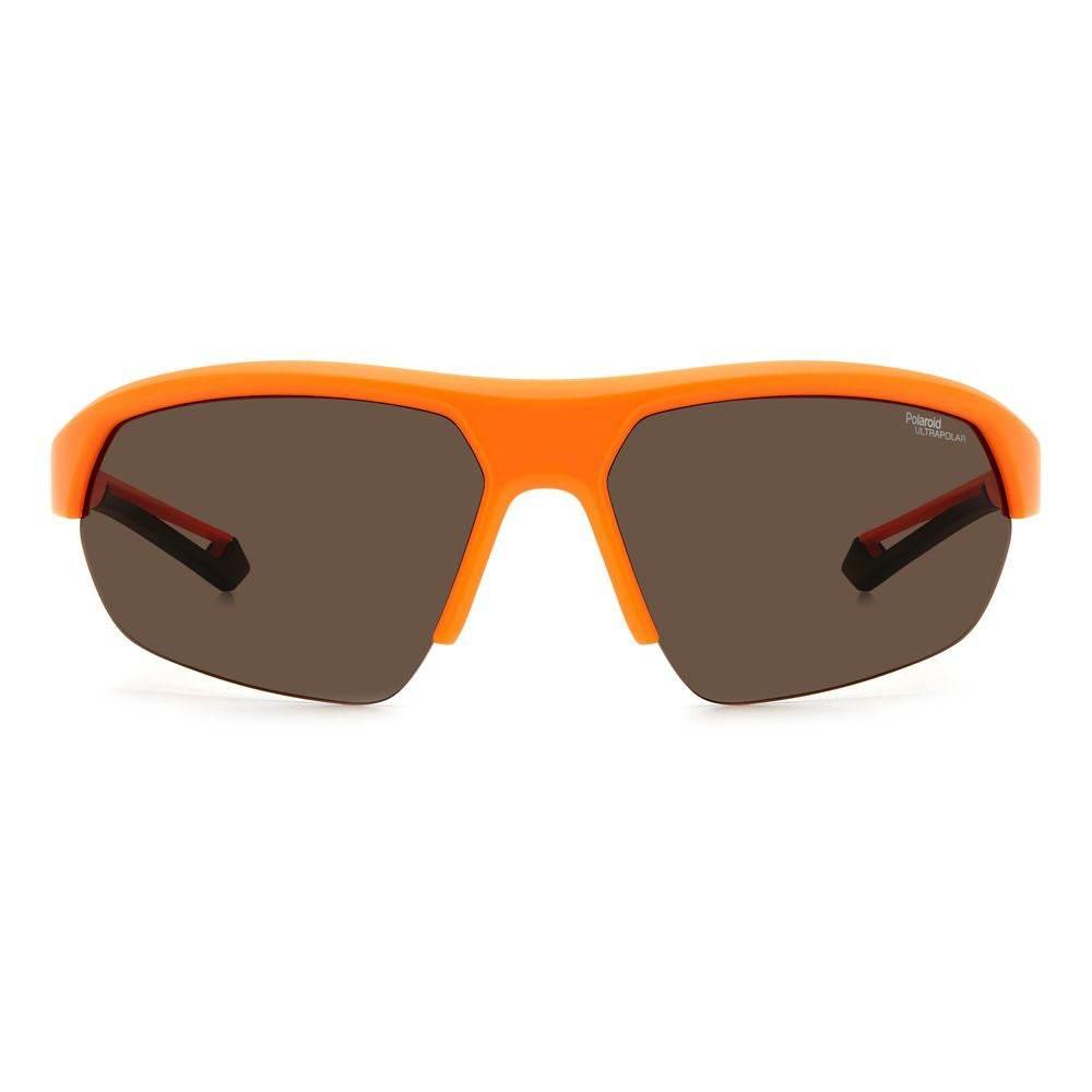 Polaroid Orange Resin Sunglasses - Hilstor