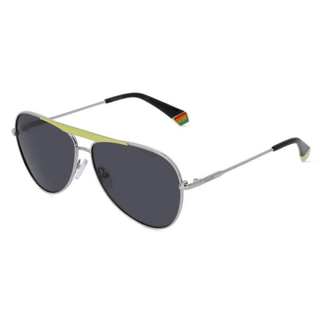 Polaroid Yellow Metal Sunglasses - Hilstor