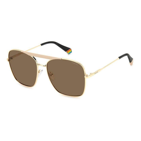 Polaroid Gray Metal Sunglasses - Hilstor