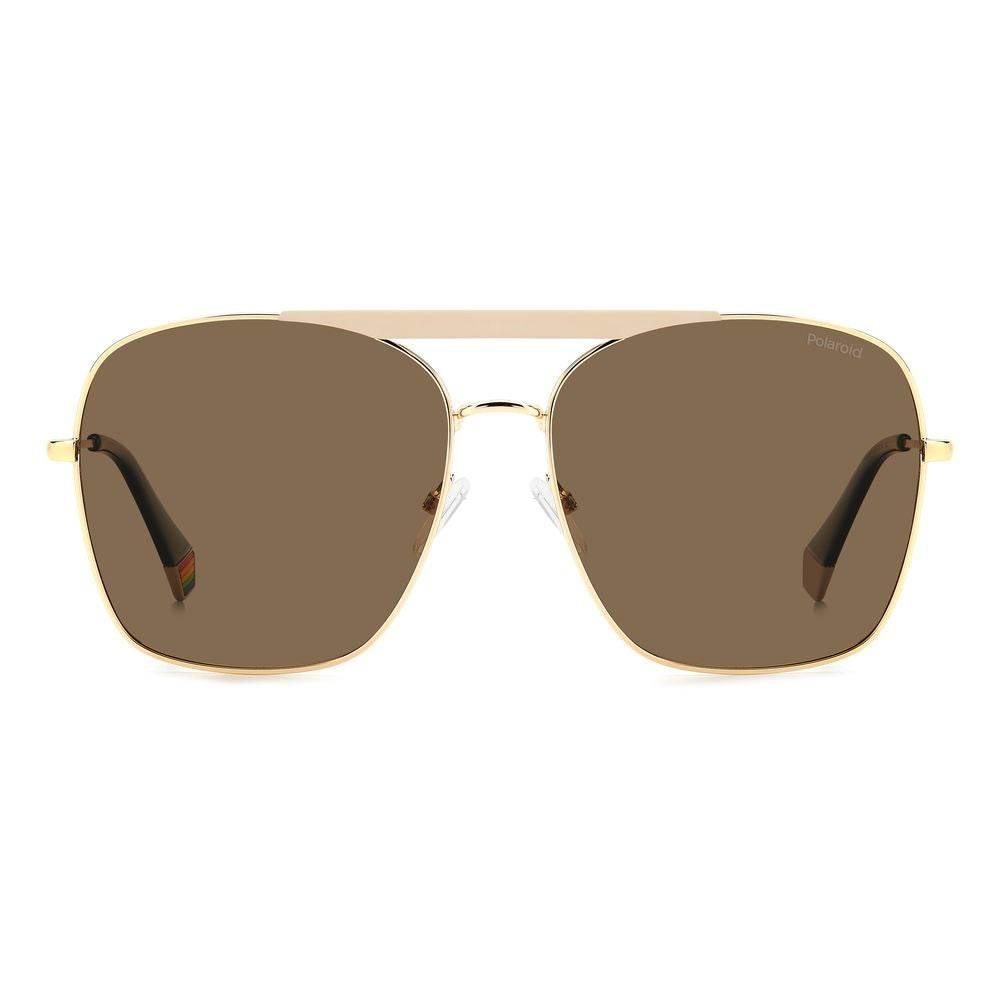 Polaroid Gray Metal Sunglasses - Hilstor