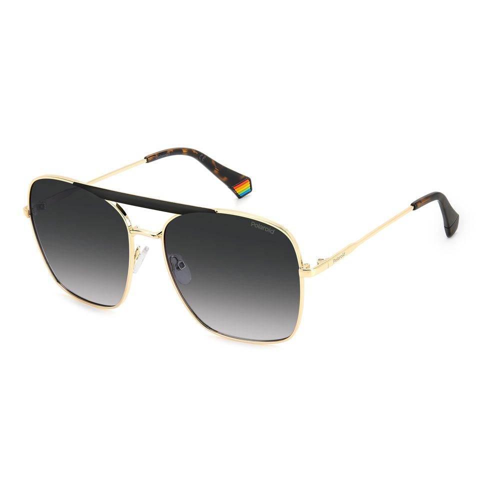 Polaroid Black Metal Sunglasses - Hilstor