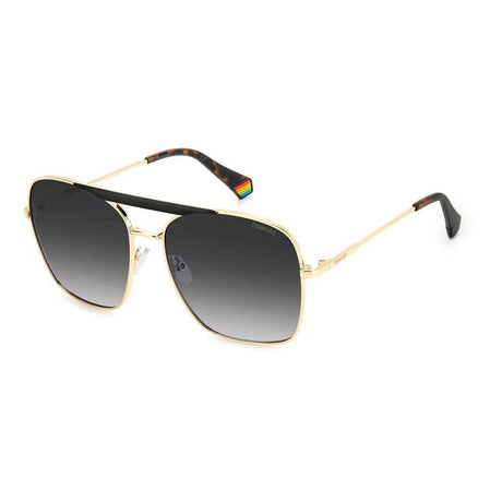 Polaroid Black Metal Sunglasses - Hilstor