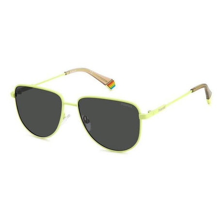 Polaroid Yellow Metal Sunglasses - Hilstor
