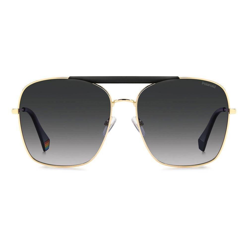 Polaroid Black Metal Sunglasses - Hilstor