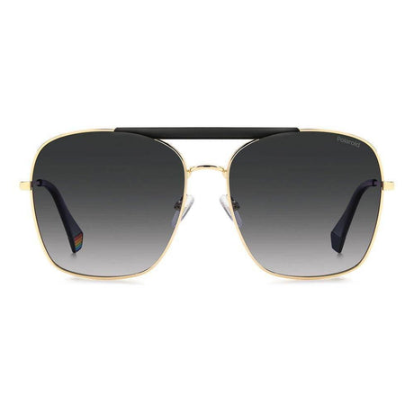 Polaroid Black Metal Sunglasses - Hilstor