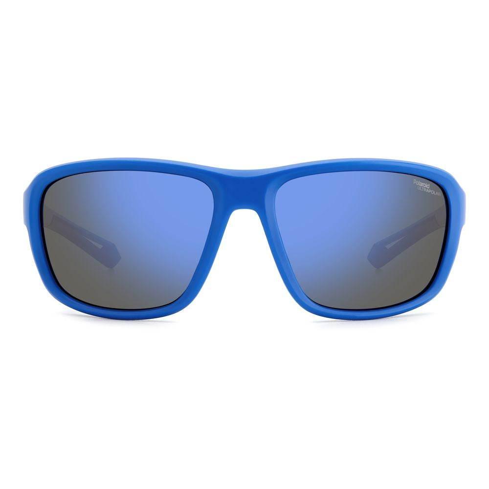 Polaroid Blue Resin Sunglasses - Hilstor
