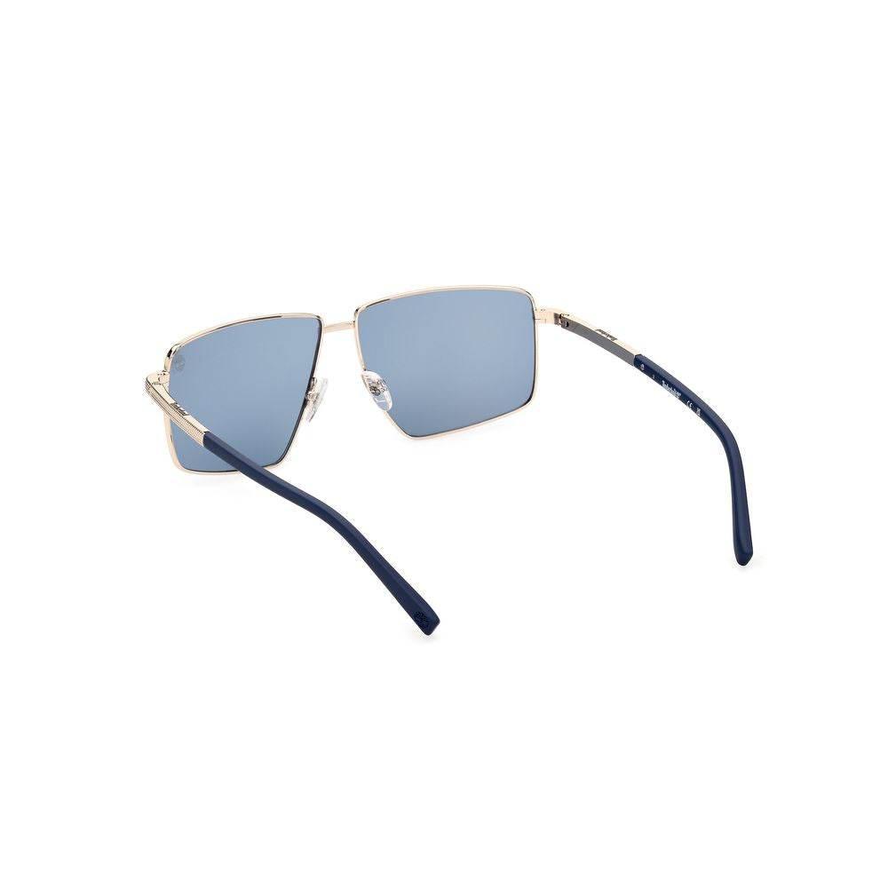 Timberland Gray Metal Sunglasses - Hilstor