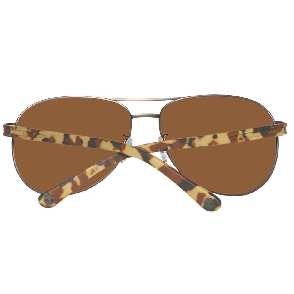 Timberland Gray Metal Sunglasses - Hilstor