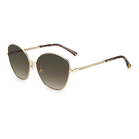 Jimmy Choo Gold Metal Sunglasses - Hilstor