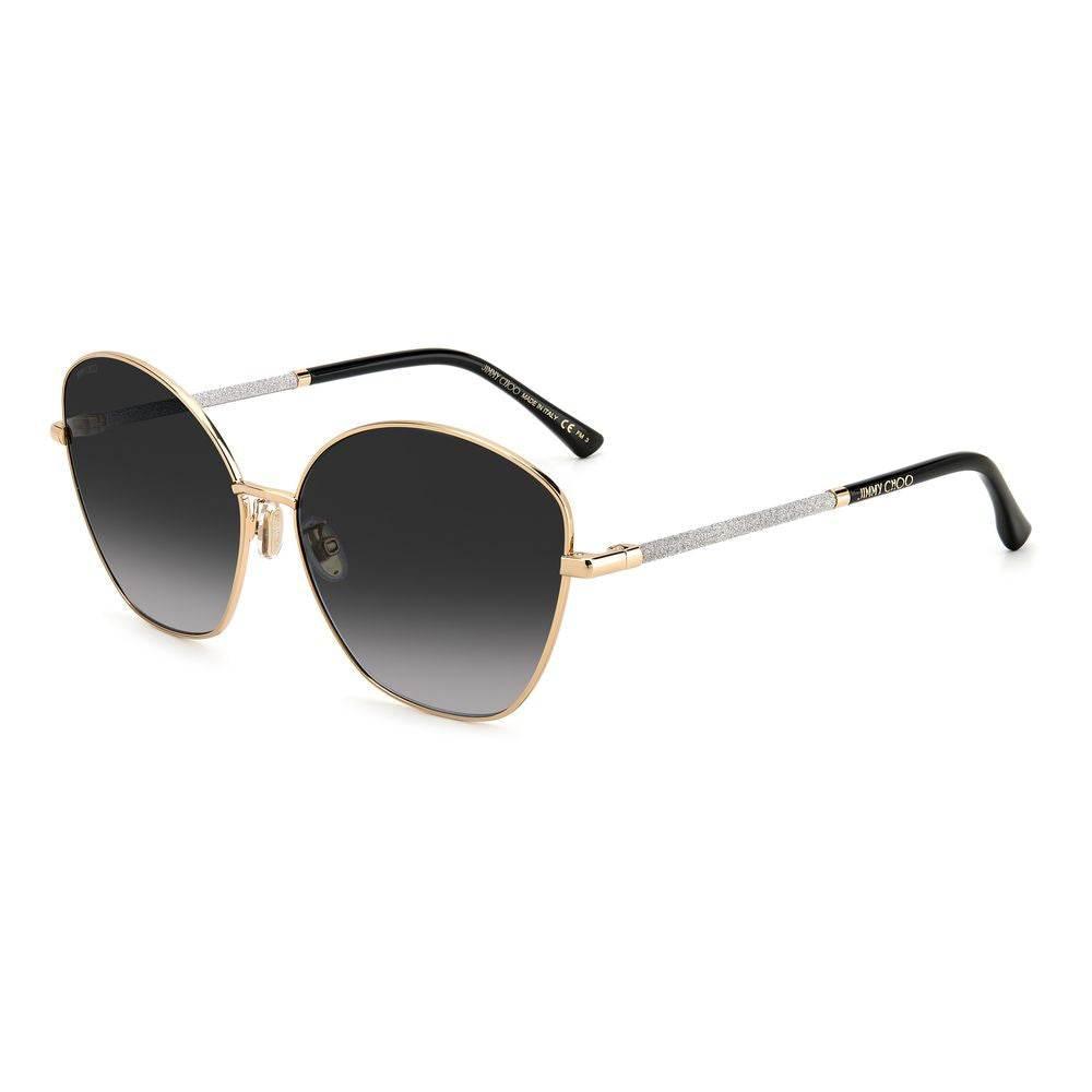 Jimmy Choo Gold Metal Sunglasses - Hilstor