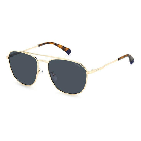 Polaroid Gold Stainless Steel Sunglasses - Hilstor