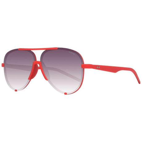 Polaroid Red Plastic Sunglasses - Hilstor