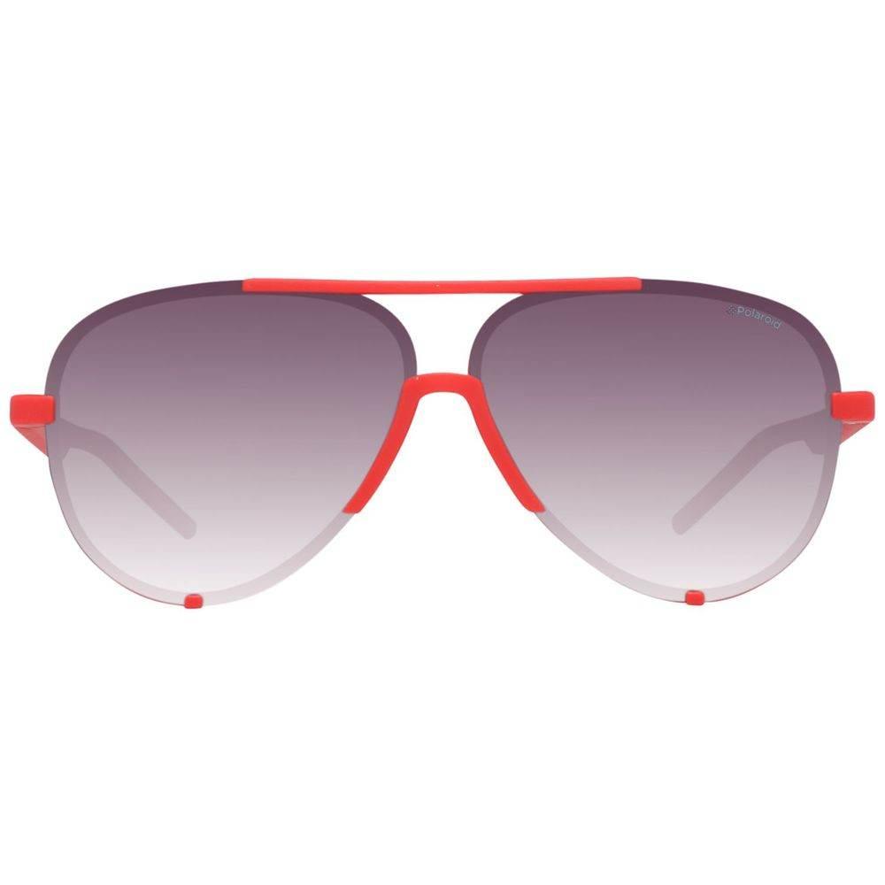 Polaroid Red Plastic Sunglasses - Hilstor