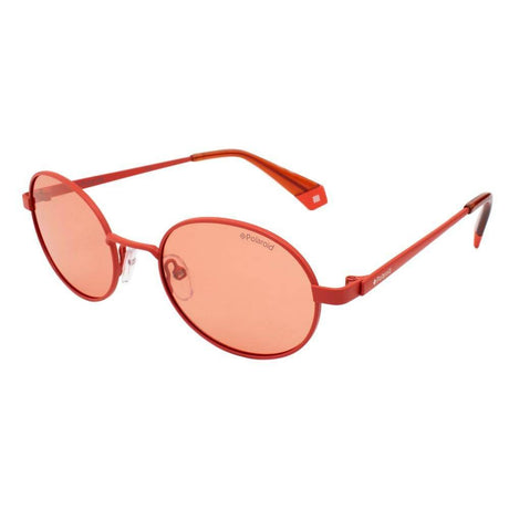 Polaroid Orange Metal Sunglasses - Hilstor