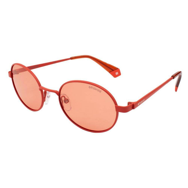 Polaroid Orange Metal Sunglasses - Hilstor