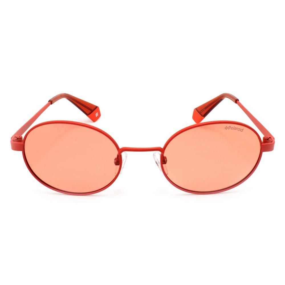 Polaroid Orange Metal Sunglasses - Hilstor