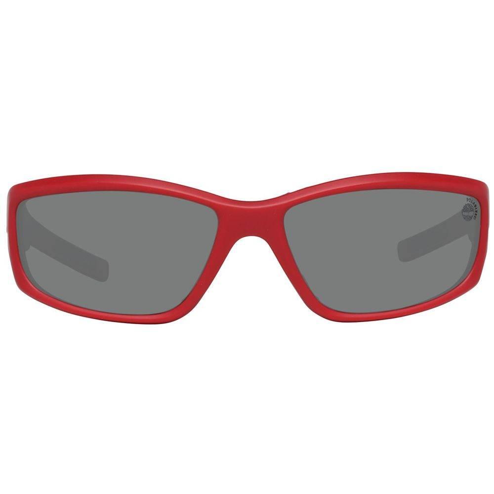 Timberland Red Plastic Sunglasses - Hilstor