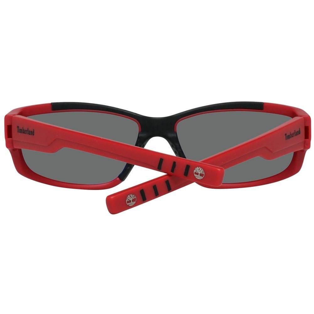 Timberland Red Plastic Sunglasses - Hilstor