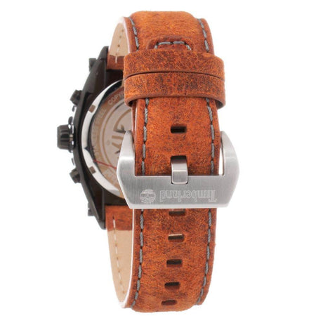 Timberland Brown Leather Watch - Hilstor