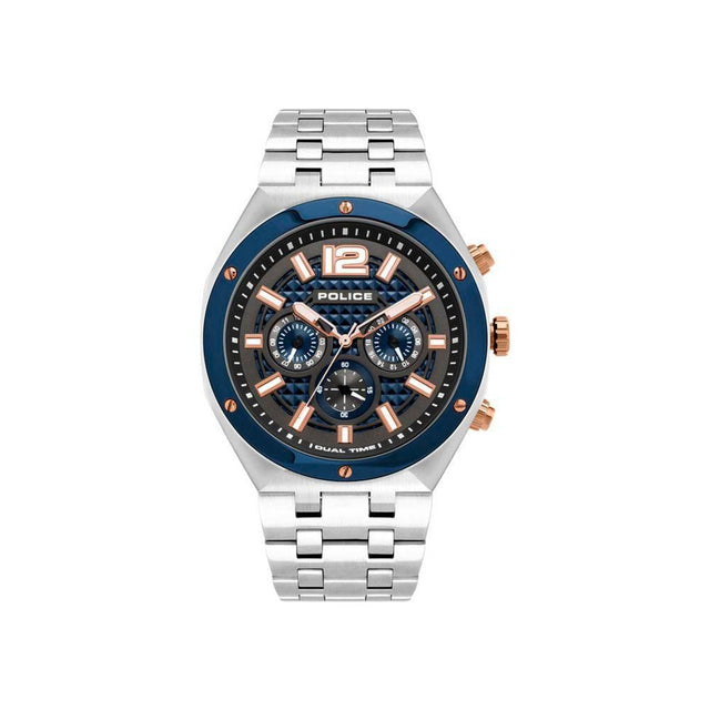 Police Silver Stainless Steel Watch - Hilstor