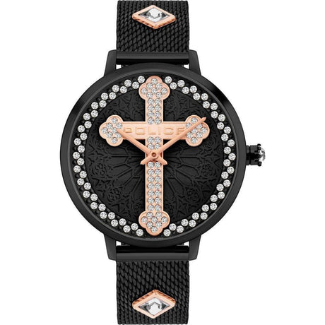 Police Black Stainless Steel Watch - Hilstor