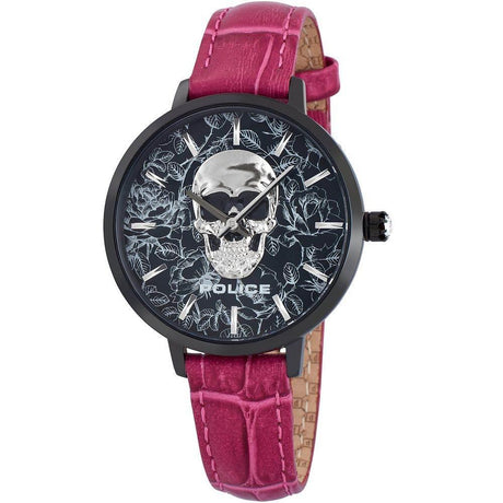 Police Multicolor Leather Watch - Hilstor