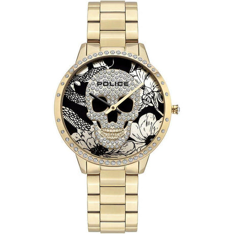 Police Gold Stainless Steel Watch - Hilstor