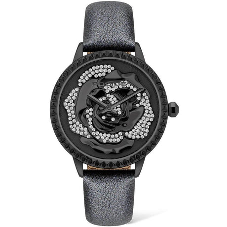Police Black Leather Watch - Hilstor