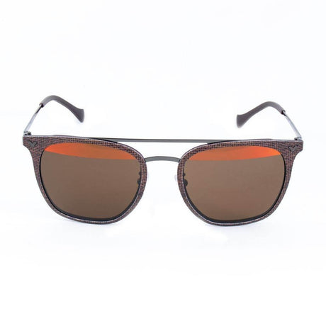 Police Brown Metal Sunglasses - Hilstor
