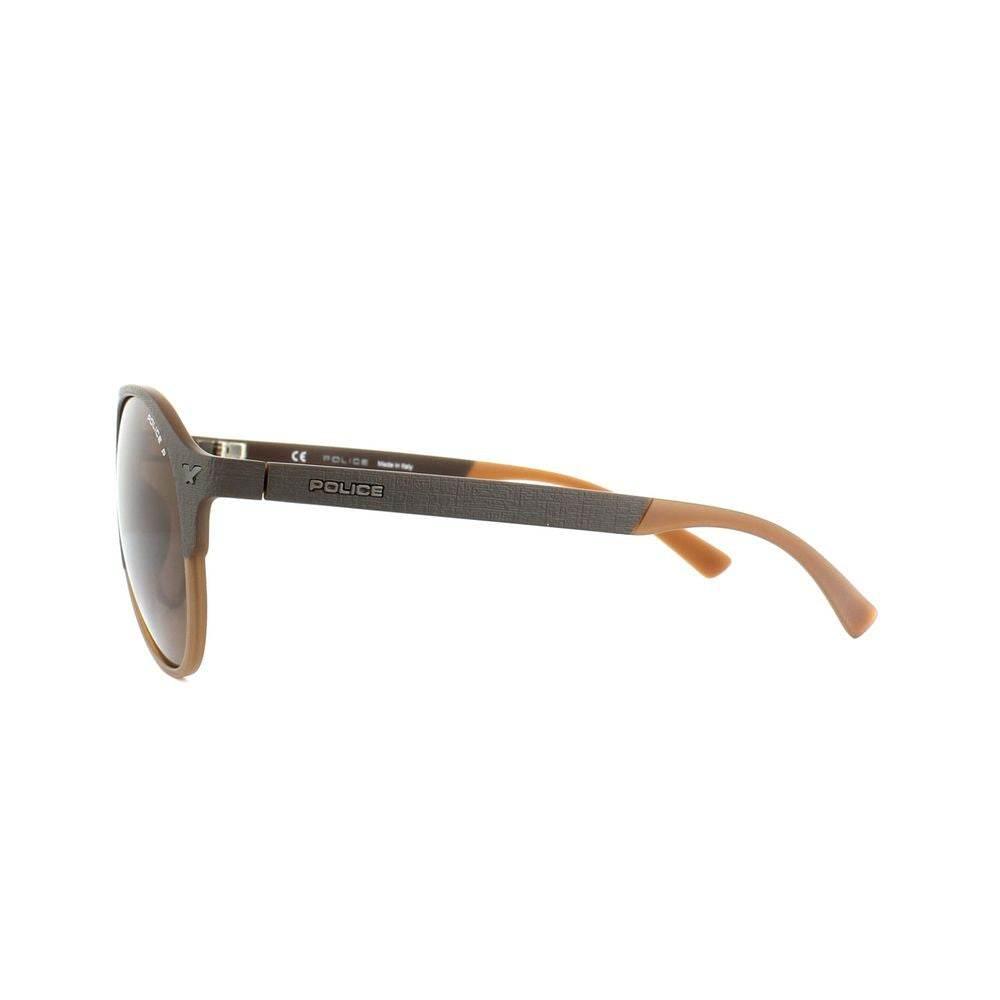 Police Brown Injected Sunglasses - Hilstor