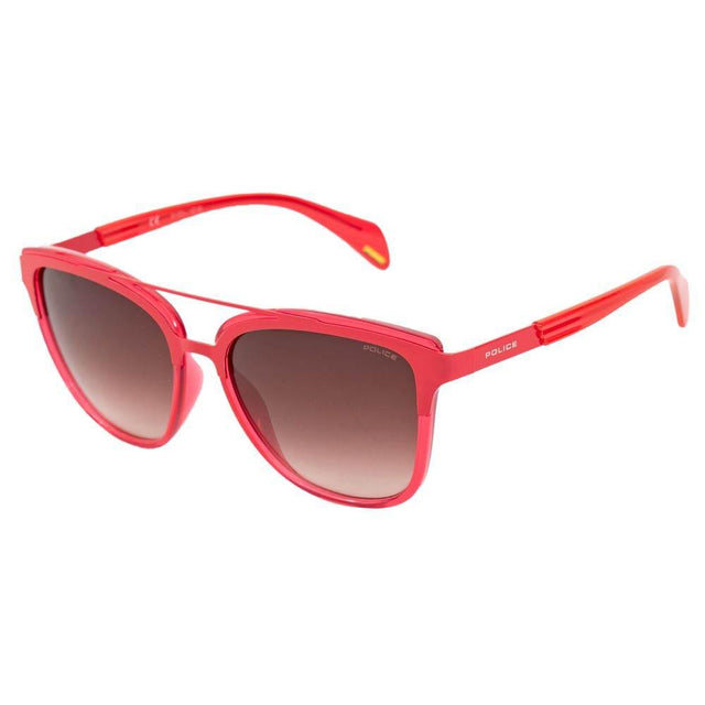 Police Orange Metal Sunglasses - Hilstor