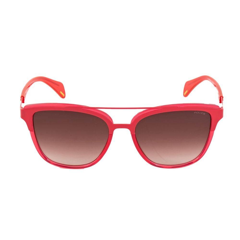 Police Orange Metal Sunglasses - Hilstor