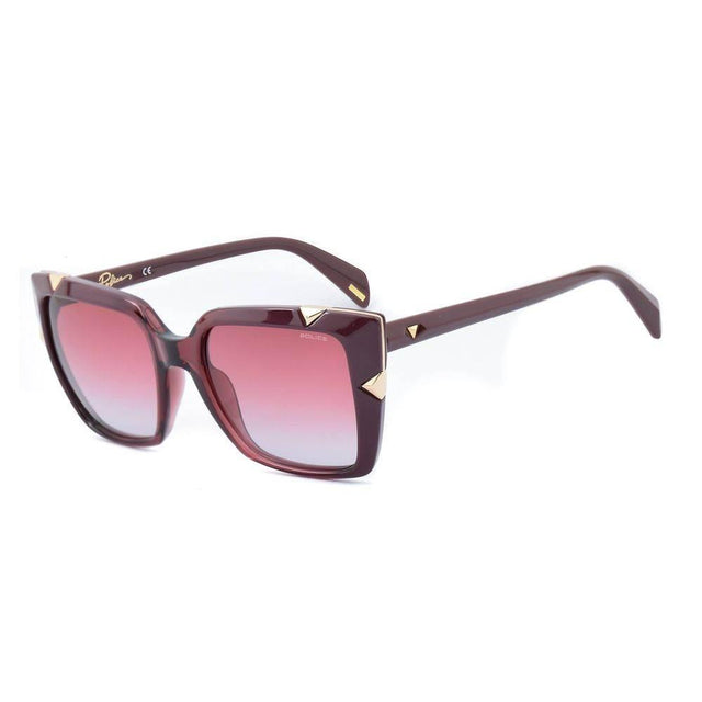Police Red Injected Sunglasses - Hilstor