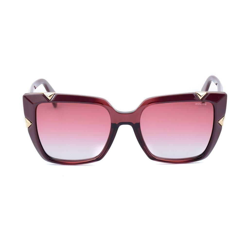 Police Red Injected Sunglasses - Hilstor