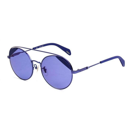 Police Blue Metal Sunglasses - Hilstor