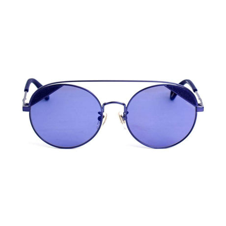 Police Blue Metal Sunglasses - Hilstor