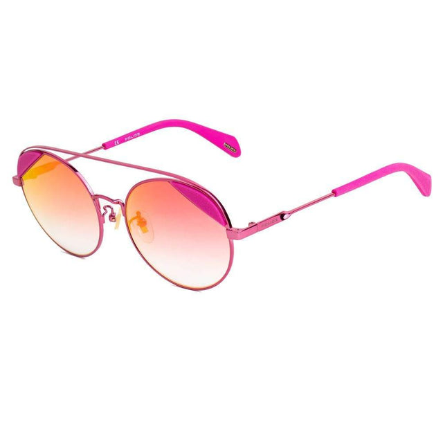 Police Pink Metal Sunglasses - Hilstor