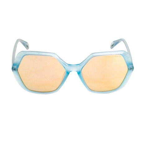 Police Blue Injected Sunglasses - Hilstor