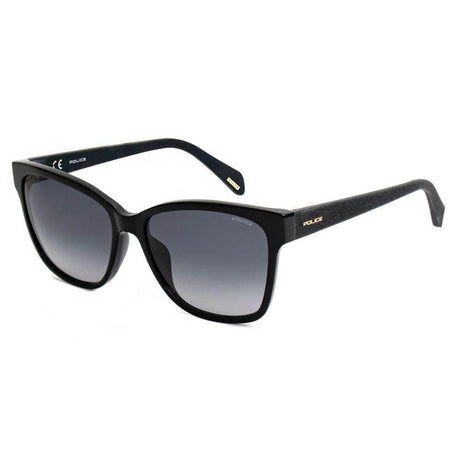 Police Black Acetate Sunglasses - Hilstor