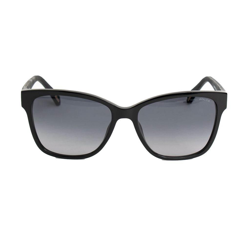 Police Black Acetate Sunglasses - Hilstor