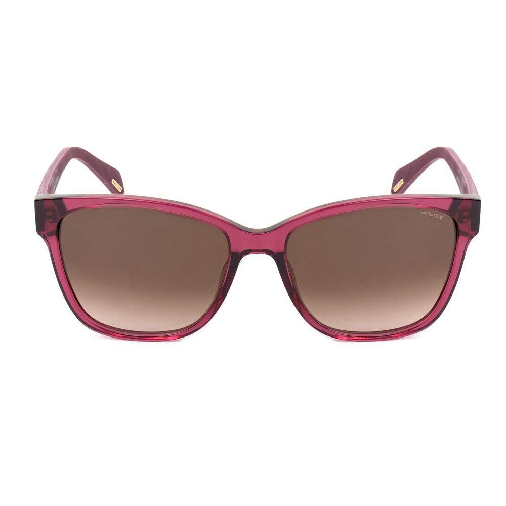 Police Red Acetate Sunglasses - Hilstor