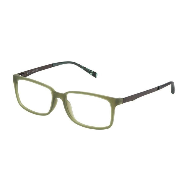 Police Green Plastic Frames - Hilstor