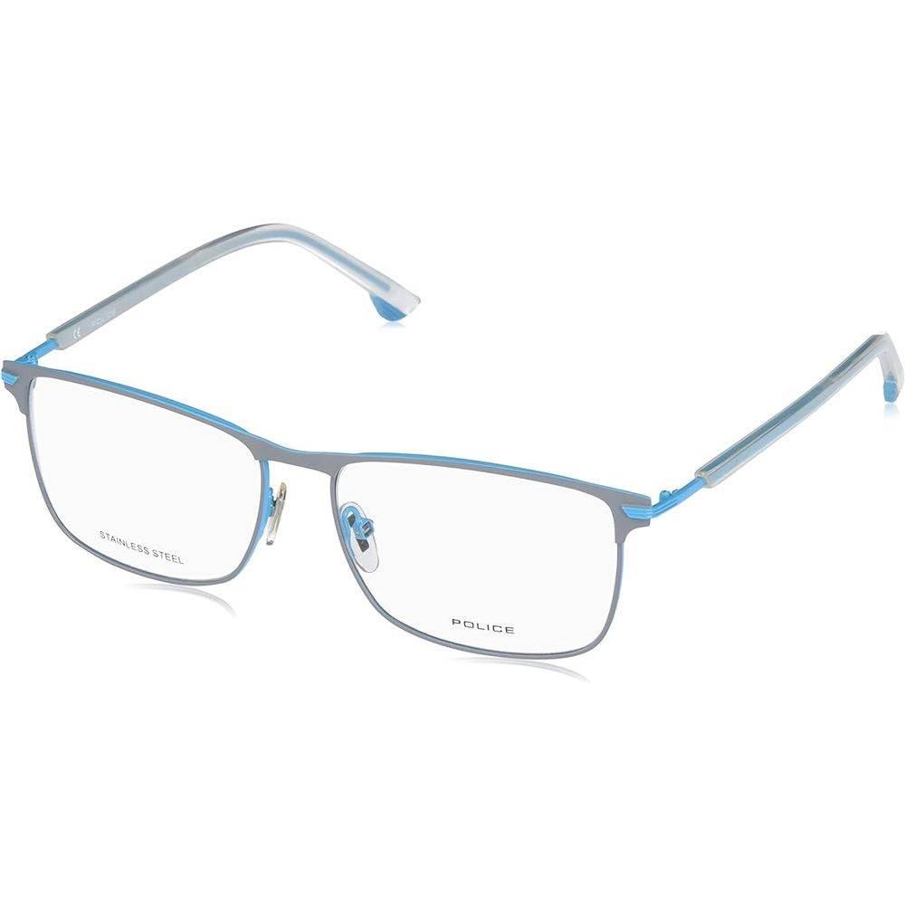 Police Blue Metal Frames - Hilstor