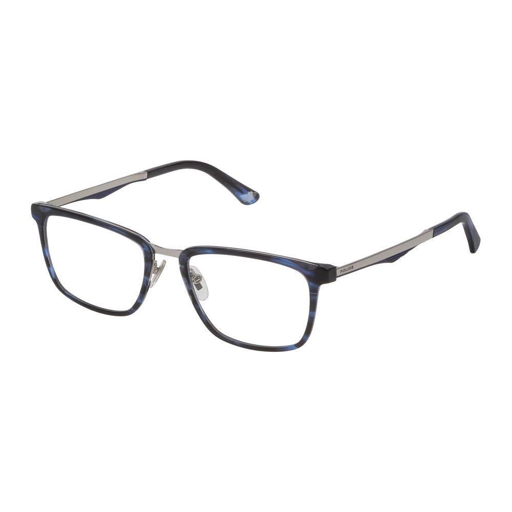 Police Blue Plastic Frames - Hilstor
