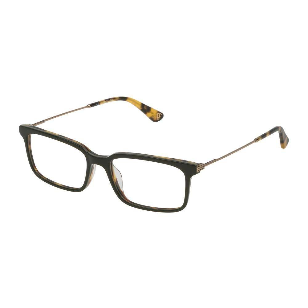 Police Green Plastic Frames - Hilstor