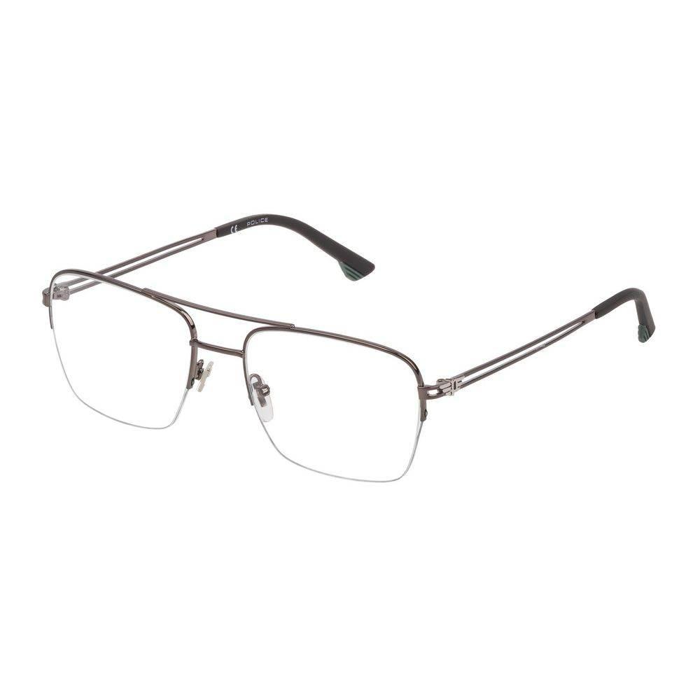 Police Gray Metal Frames - Hilstor