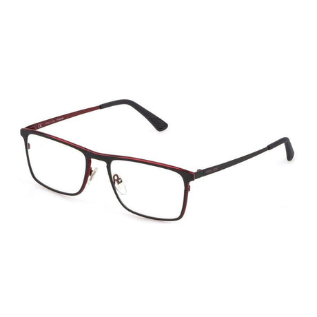 Police Red Metal Frames - Hilstor