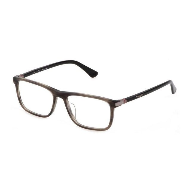 Police Gray Plastic Frames - Hilstor