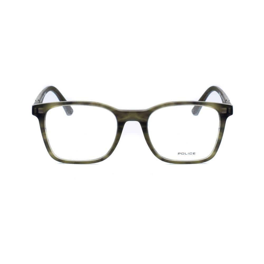 Police Green Plastic Frames - Hilstor