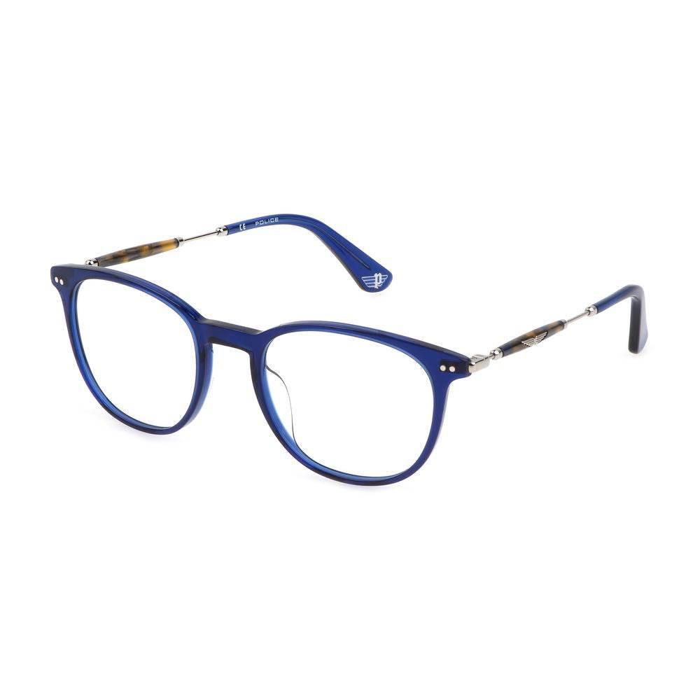 Police Blue Plastic Frames - Hilstor